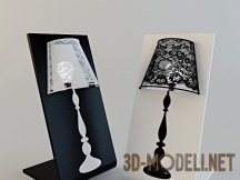 3d-модель Настольная лампа из пластика