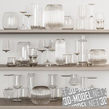 3d-модель Набор посуды Bolia