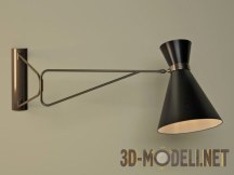3d-модель Шарнирная лампа Bergamo By Mr. Brown London