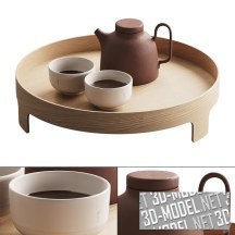 3d-модель Набор декоративной посуды от Design House Stockholm