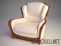 3d-модель Классическое кресло DISO