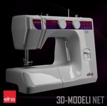 3d-модель Швейная машинка Elna