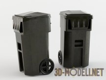 3d-модель Бак для мусора