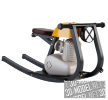 3d-модель Кресло-качалка Moto Rocker от Felix Monza