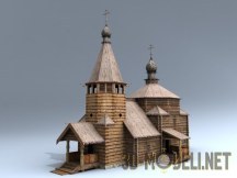 3d-модель Воскресенская церковь