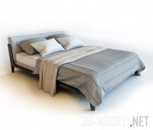 Кровать Margarita с постельным бельем