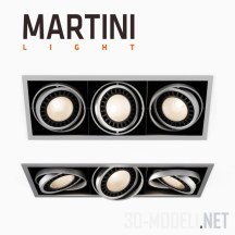 3d-модель Тройной светильник от Martini light