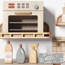 3d-модель Детская кухня от ZARA