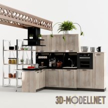 3d-модель Современная кухня City от STOSA