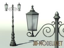 3d-модель Итальянский фонарь