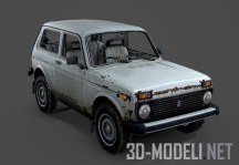3d-модель Старая «Нива»