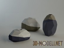 3d-модель Современные вазы «Sface» Adriani Rossi