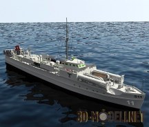 3d-модель Торпедный катер E-Boat