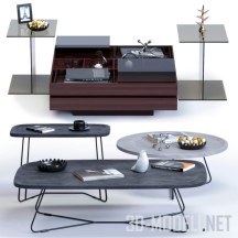 3d-модель Коллекция кофейных столиков от Ditre Italia