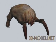 3d-модель Монстр классический Headcrab из «Half-Life»