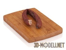 3d-модель Колечко колбасы