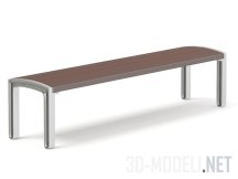 3d-модель Современная скамейка для отдыха