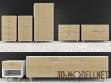 3d-модель Коллекция корпусной мебели «Nodo» от Formabilio