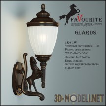 Настенный светильник Favourite «Guards» 1334-1W
