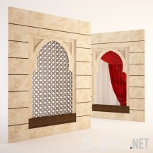 3d-модель Окно в арабском стиле