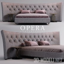 3d-модель Кровать Butterfly от Opera