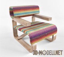 3d-модель Кресло Daniela от Missoni Home
