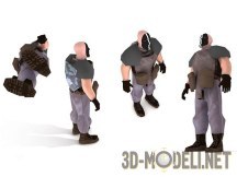 3d-модель Персонаж Bad Man