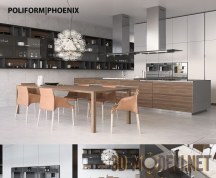 3d-модель Кухня Varenna Phoenix Poliform