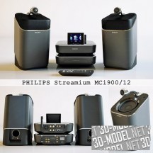 3d-модель Система Streamium Philips MCI900