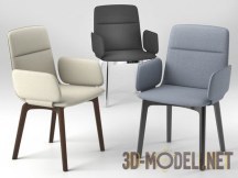 3d-модель Кресло и стул «Modica» от Willisau