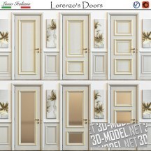 3d-модель Набор дверей Lorenzo от New Design Porte