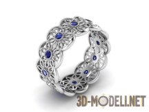 3d-модель Изящное кольцо Pandora