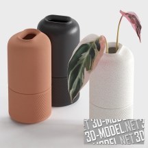 3d-модель Керамические вазы Ceramic Zenn от Axioma