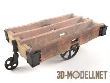 3d-модель Столик-тележка