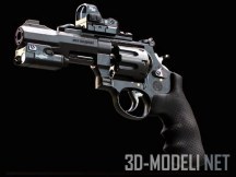 3d-модель Револьвр S&W 357 MAGNUM