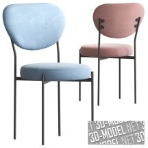 3d-модель Мягкий стул Barbara от Stoolgroup