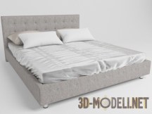 3d-модель Современная кровать «Эрика»