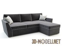 3d-модель Угловой авторский диван