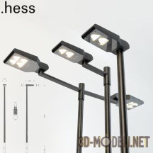 3d-модель Уличный светильник Livorno S от Hess