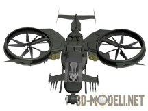 3d-модель Боевой корабль Scorpion из Avatar
