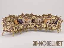 3d-модель Угловой диван 12401 от Modenese Gastone