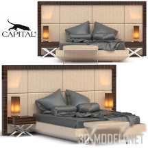 3d-модель Кровать Kimera от Capital (Atmosphera)