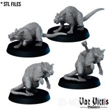 3d-модель Giant Rats