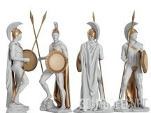 3d-модель Скульптура – Бог войны Арес