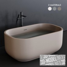 3d-модель Ванна Ceramica Cielo Dafne Art
