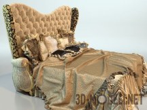 Двуспальная кровать без изножья AR Arredamenti 570 Royalpalace