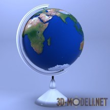 3d-модель Современный глобус