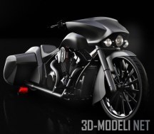 Концепт мотоцикл Honda Stateline Slammer Bagger