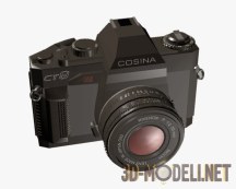 3d-модель Фотоаппарат Cosina CT9