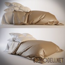 Постельное белье с подушками